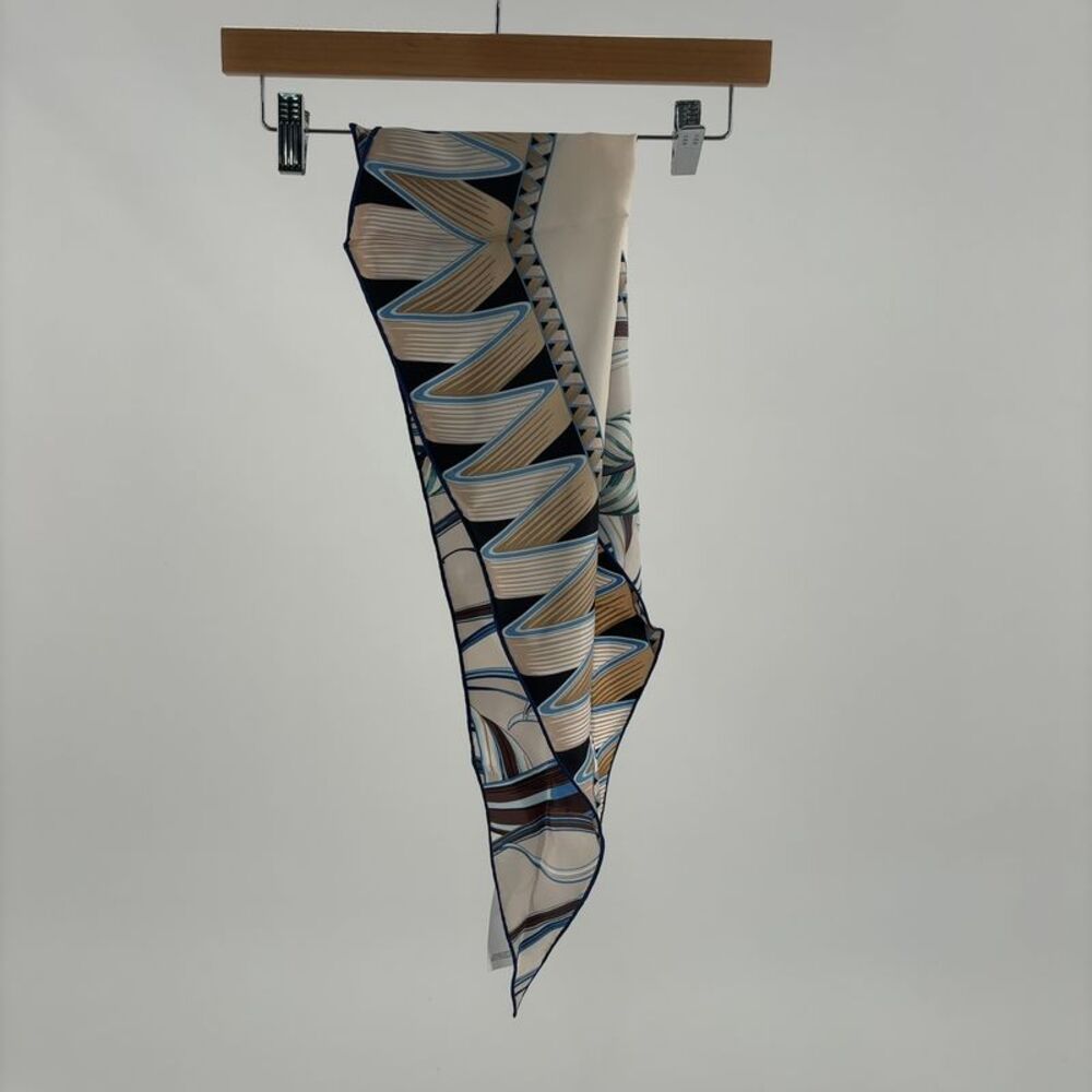 Ferragamo Butterflies Print Silk Scarf